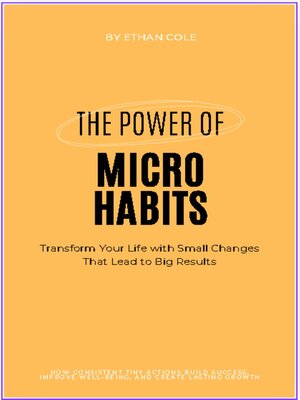 cover image of The Power of Micro Habits